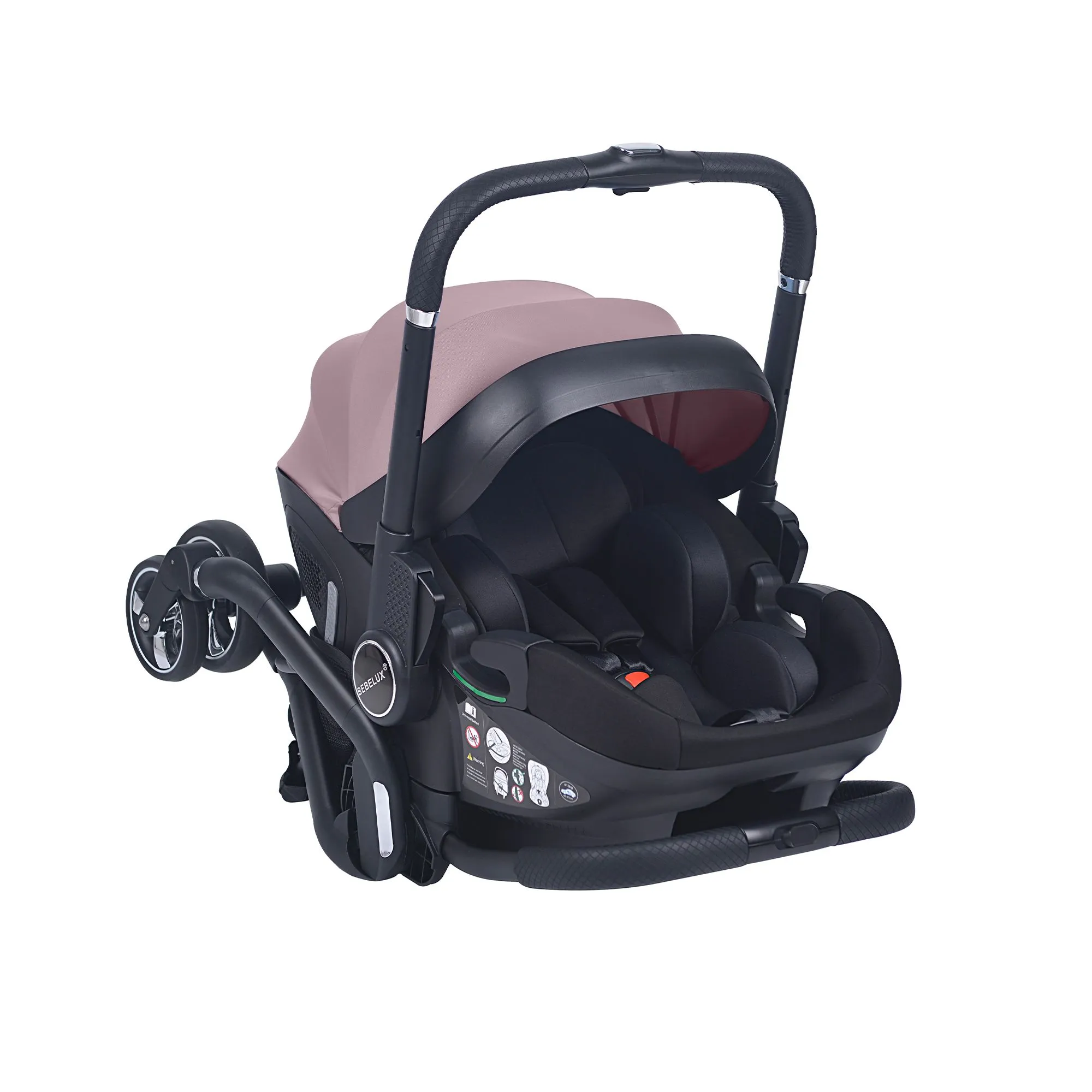 Pink Baby Stroller S366 - Image 6