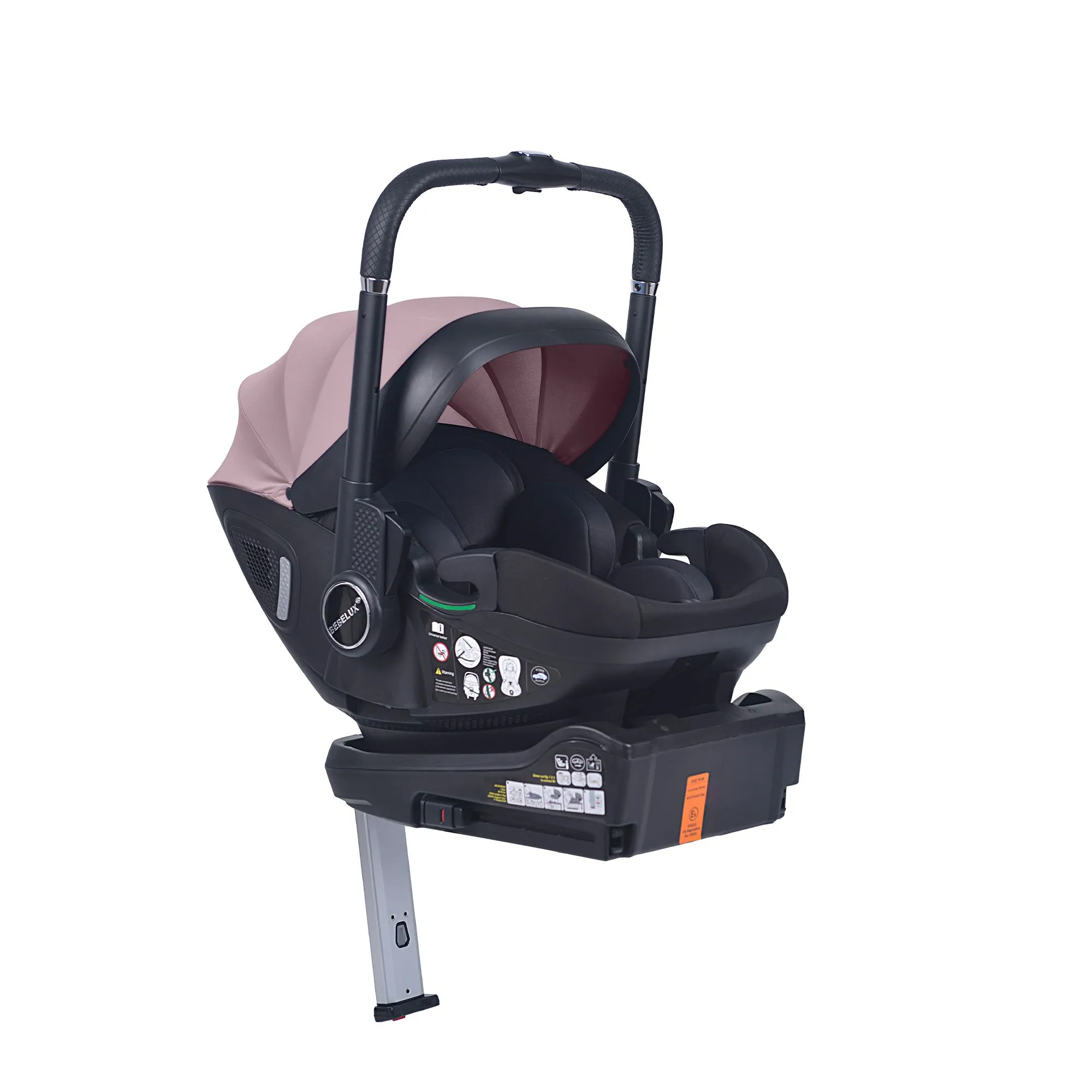 Pink Baby Stroller S366 - Image 16