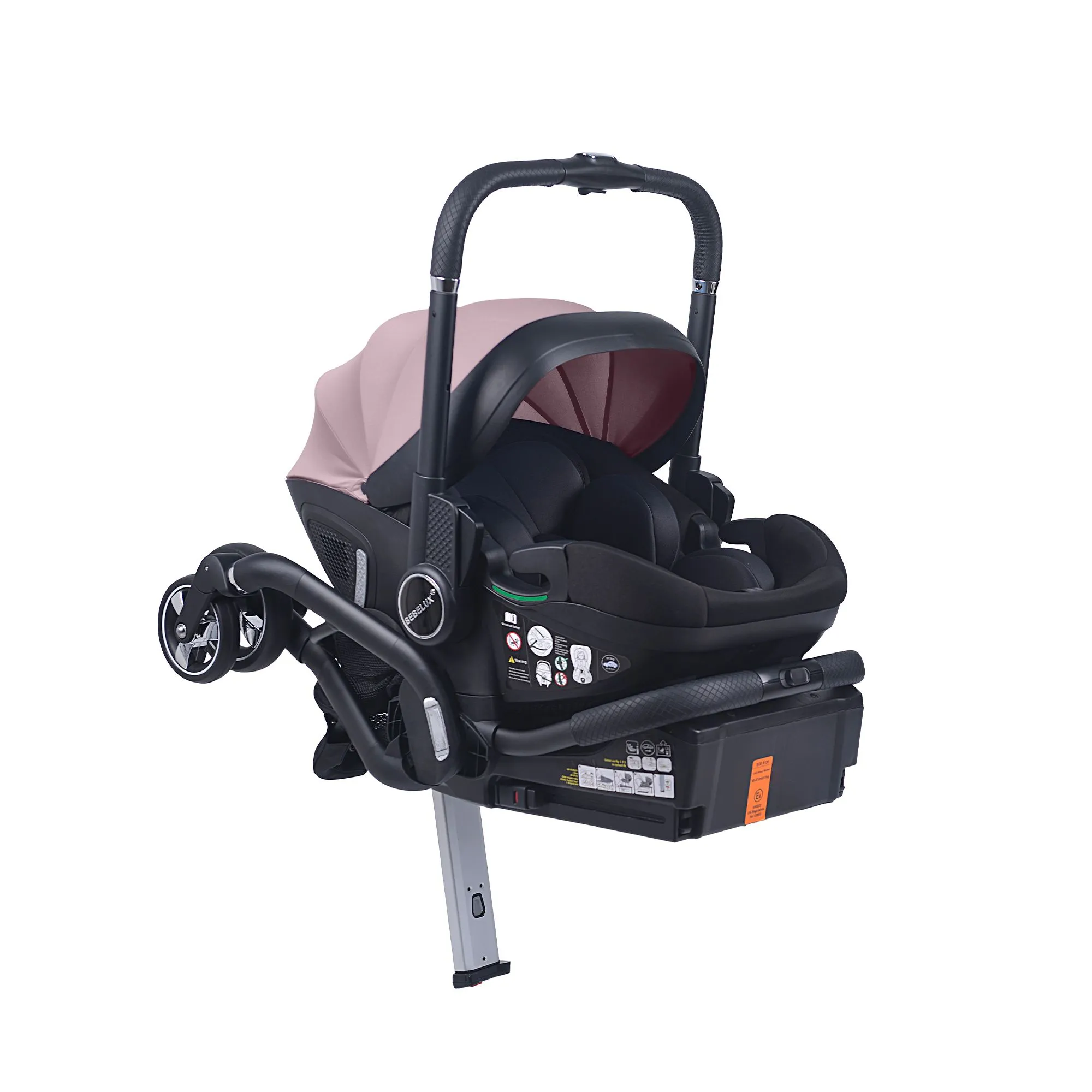 Pink Baby Stroller S366 - Image 18