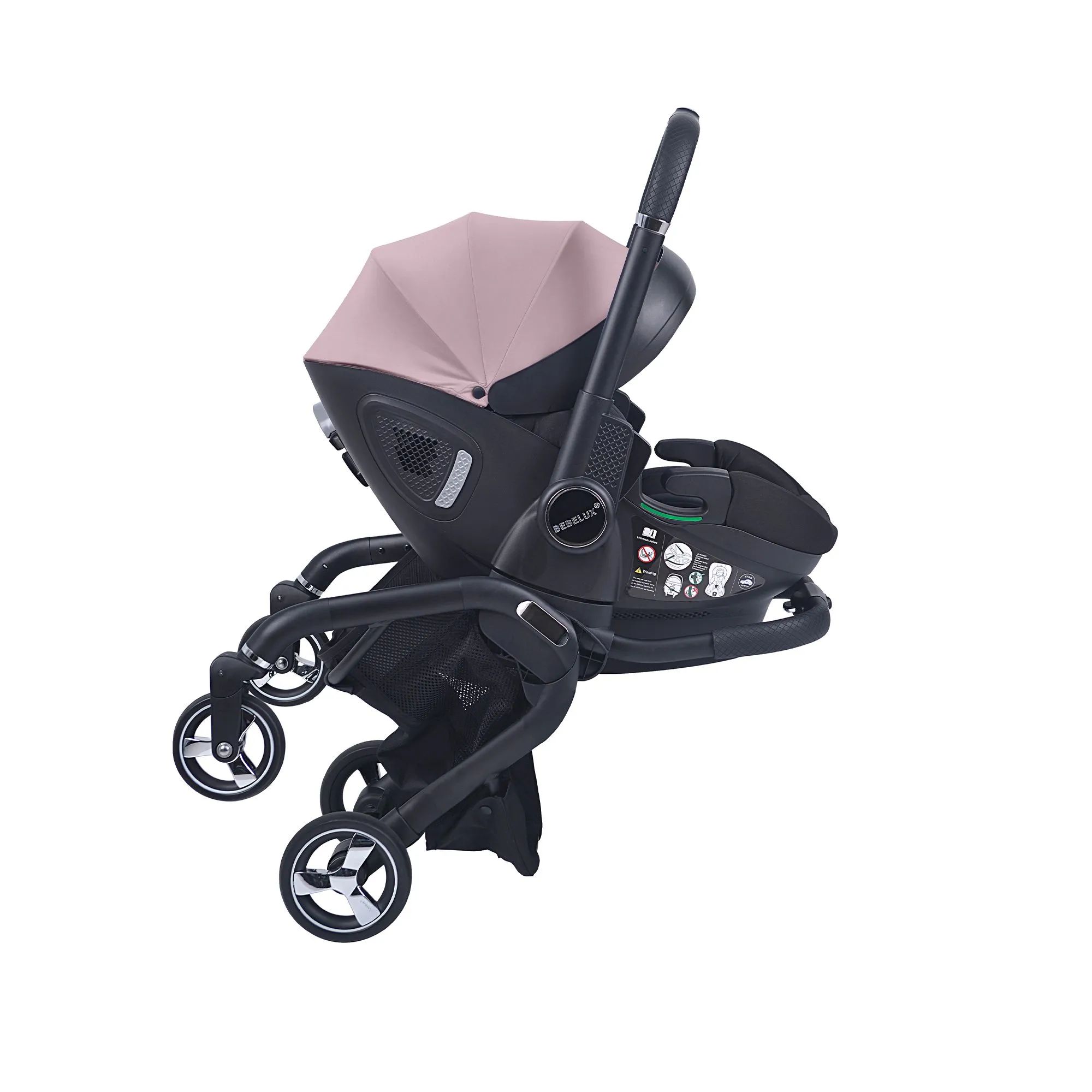 Pink Baby Stroller S366 - Image 15