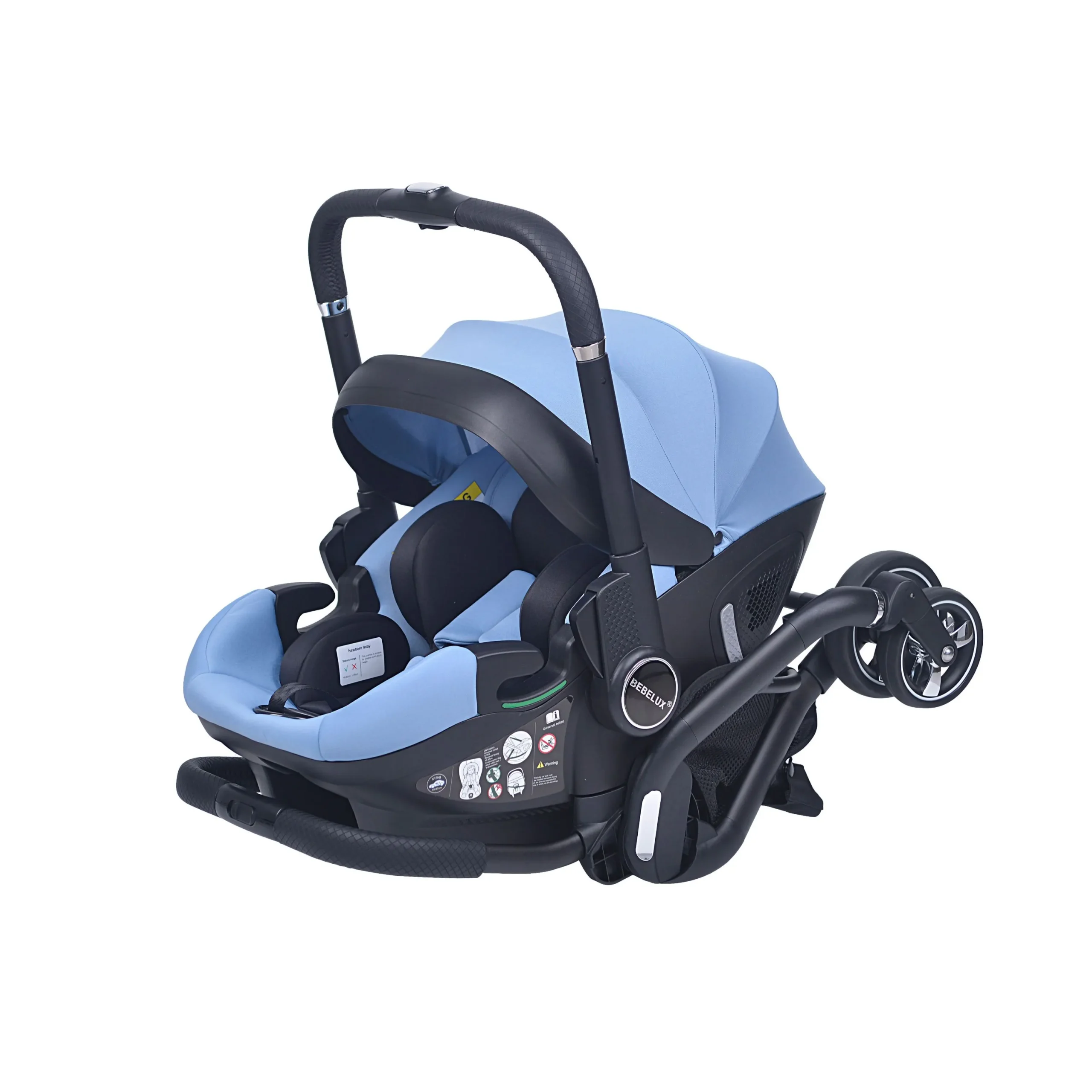 Blue Baby Stroller S366 - Image 15
