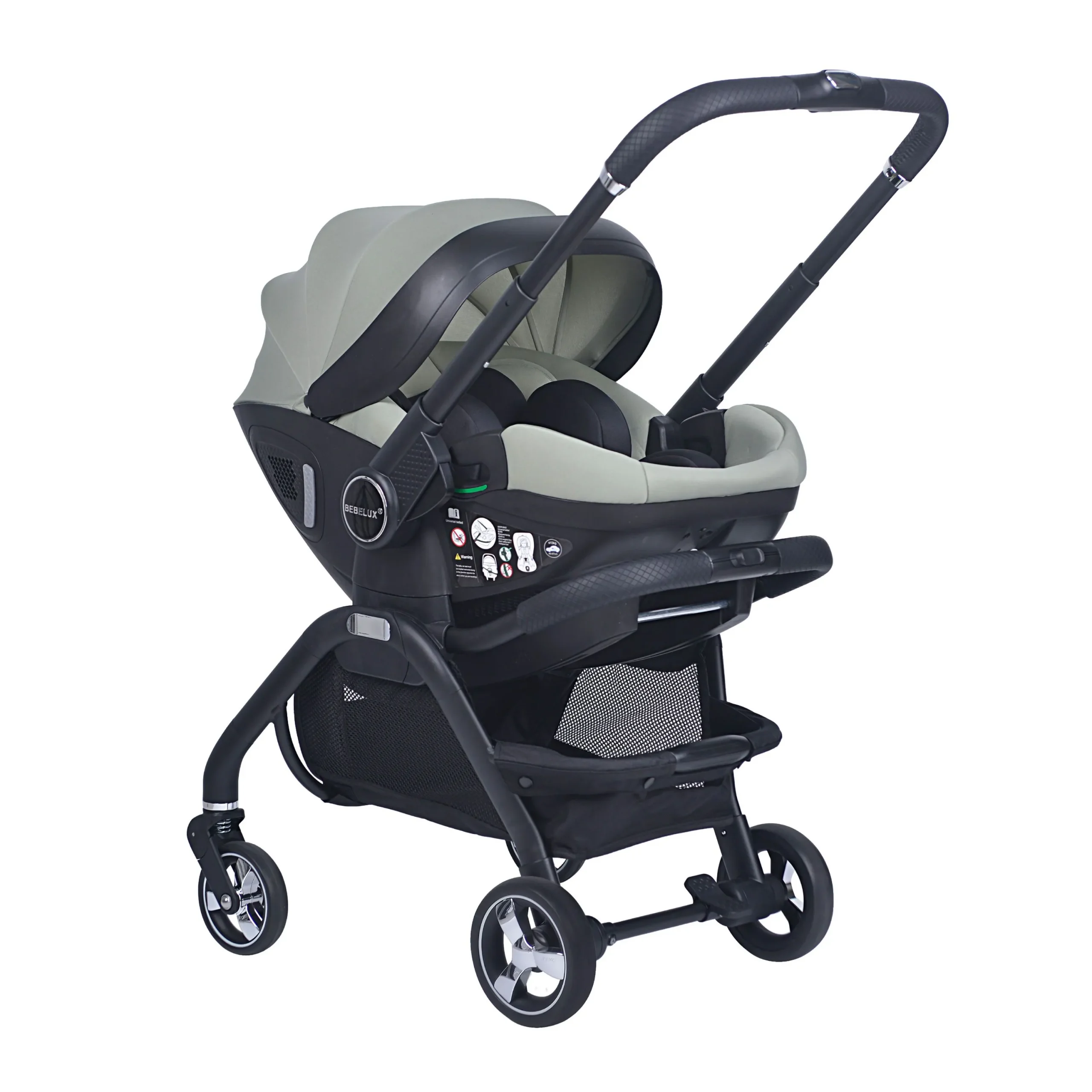 Green Baby Stroller S366 - Image 6