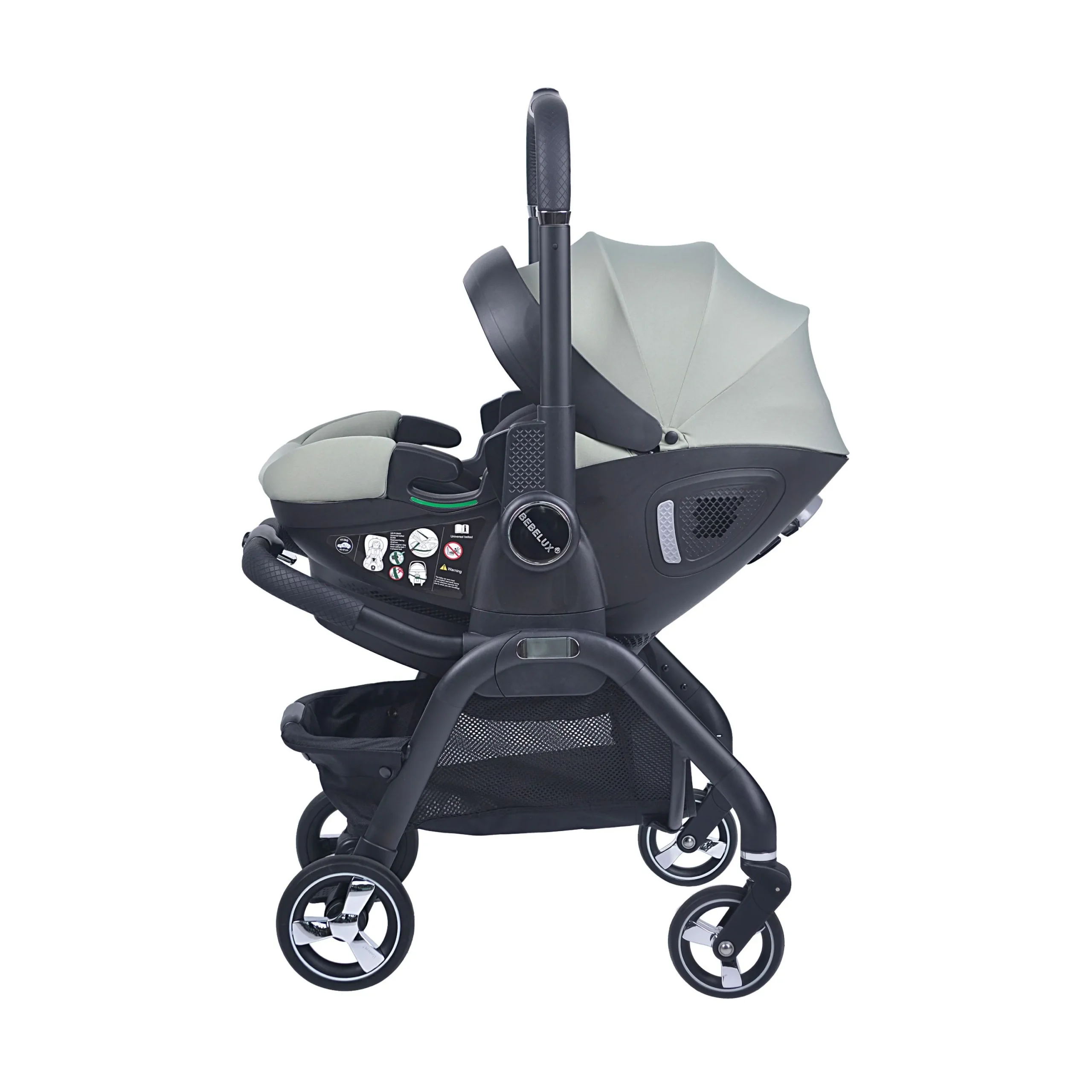 Green Baby Stroller S366 - Image 5