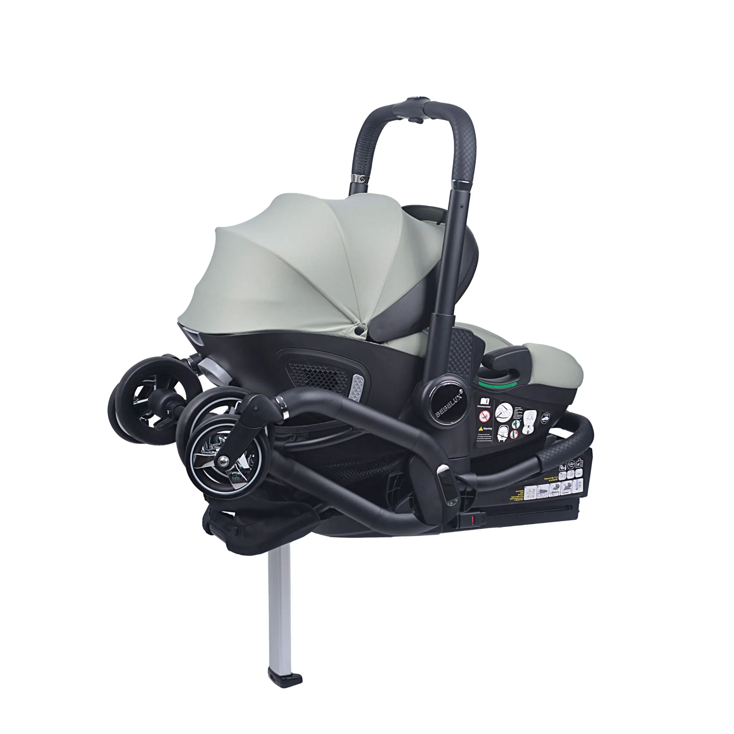 Green Baby Stroller S366 - Image 15
