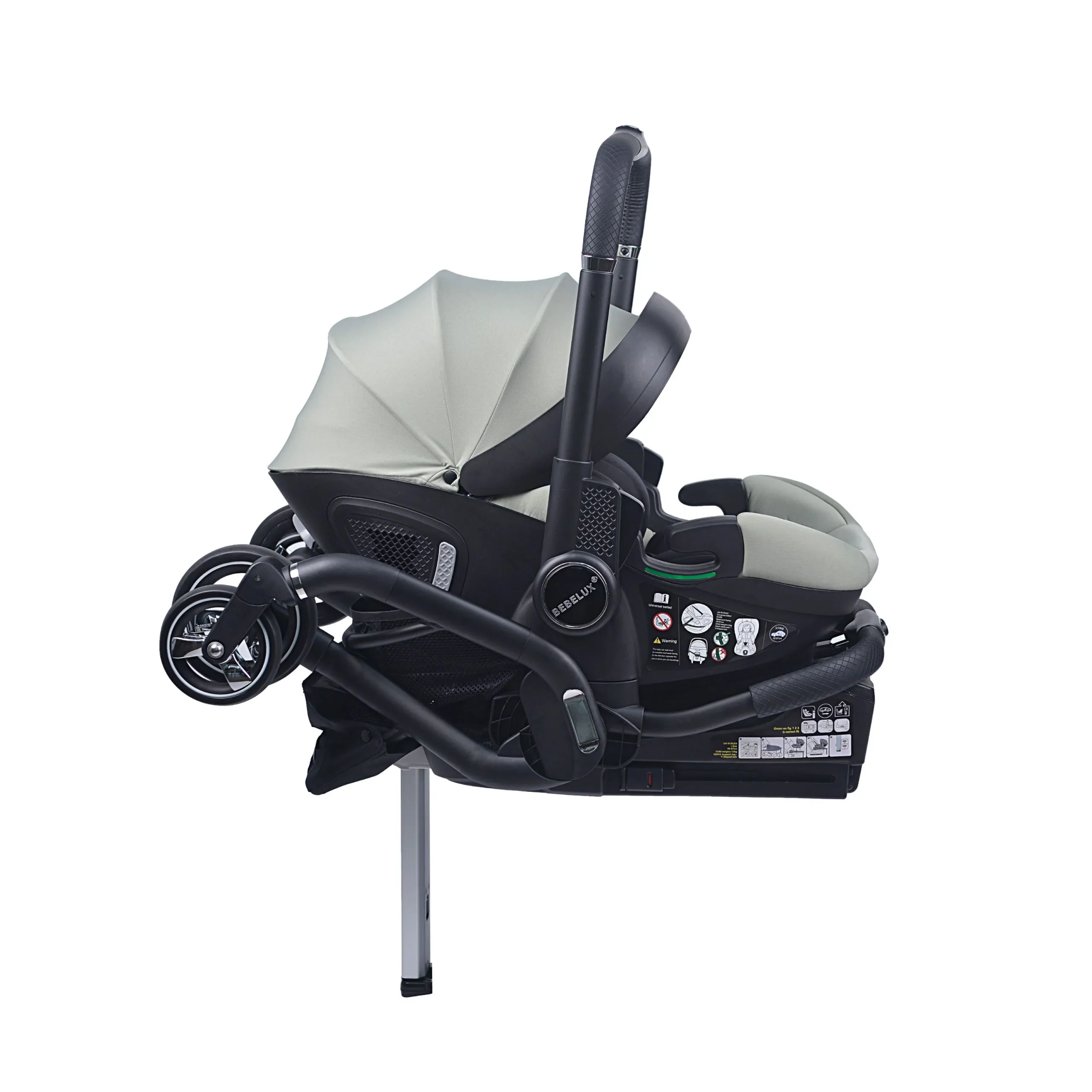 Green Baby Stroller S366 - Image 16