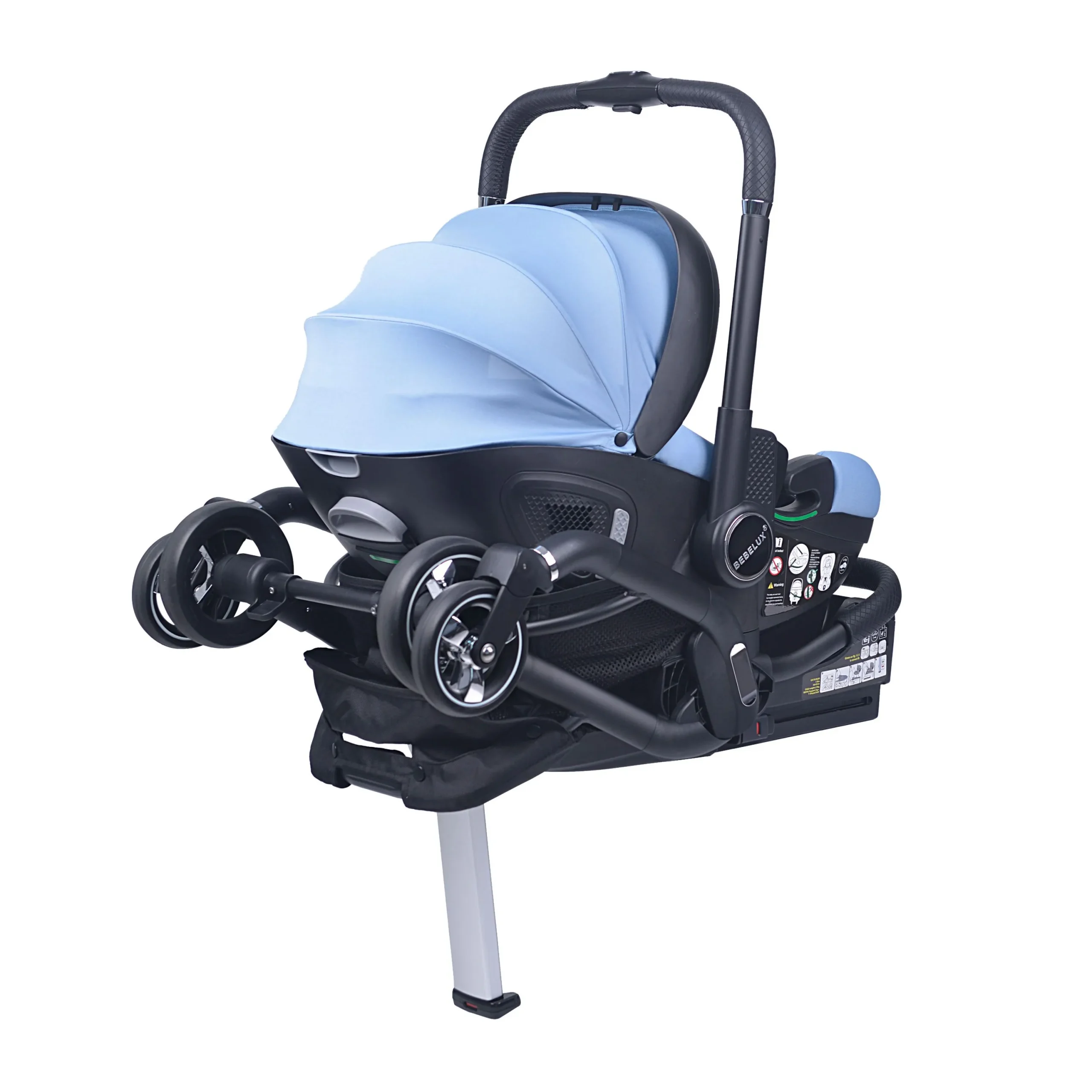 Blue Baby Stroller S366 - Image 18